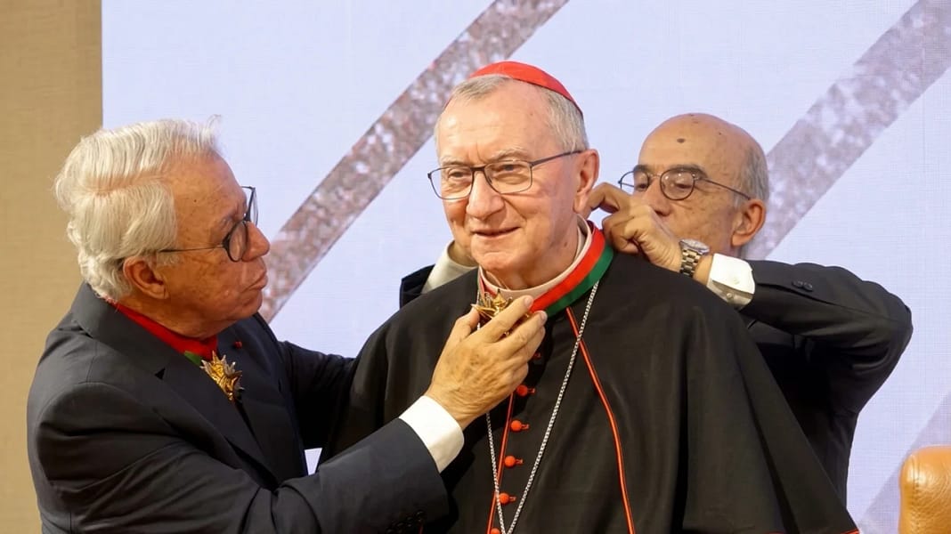 Cardenal Parolin ingresa a la Academia del Reino de Marruecos, símbolo del diálogo y la paz Cardenal Parolin ingresa a la Academia del Reino de Marruecos, símbolo del diálogo y la paz
